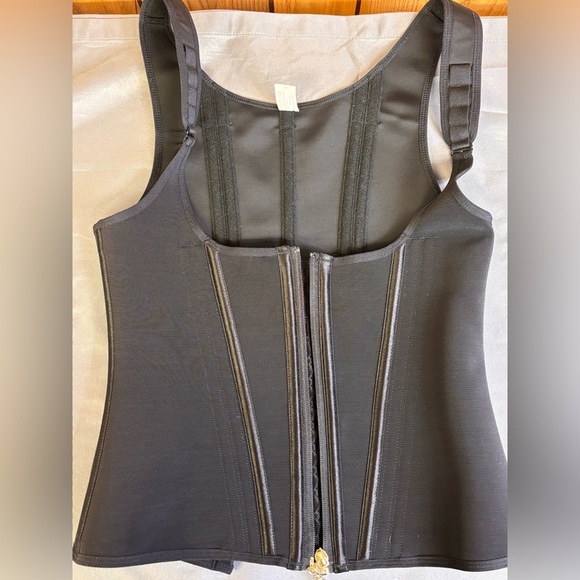 Untagged Women's Body Shaper Tank Top with Zipper and Waist Trainer Size XL - Picture 2 of 6